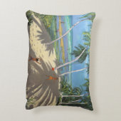 パームツリーズクロービリービーチバルバドス2013 アクセントクッション (裏面(縦))