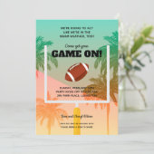 パームツリーズサッカーパーティー 招待状 (スタンド正面)