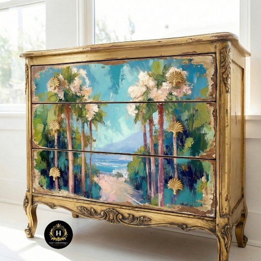 パームツリーズサンタモニカカリフォルニアデクページ 薄葉紙