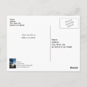 パームツリーズサンライズデスティンフロリダポストカード ポストカード (裏面)