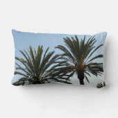パームツリーズスカイ写真ランバーピロー ランバークッション (裏面)