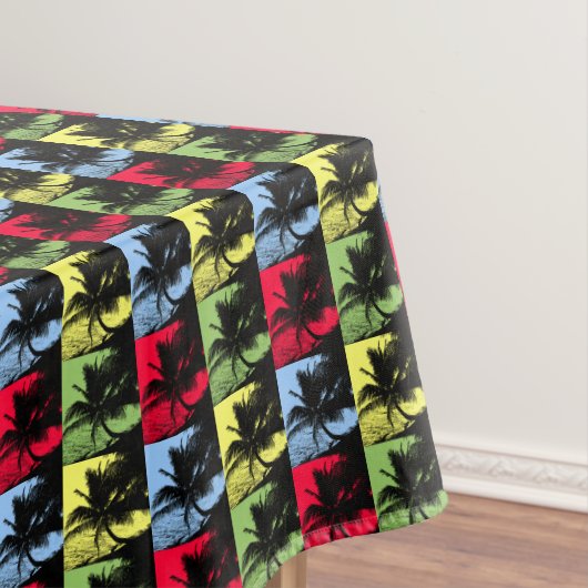 パームツリーズデザイン テーブルクロス (インサイチュ)