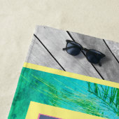 パームツリーズデッキボードビーチタオル ビーチタオル (インサイチュ)