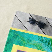 パームツリーズデッキボードN.J.ビーチタオル ビーチタオル (インサイチュ)