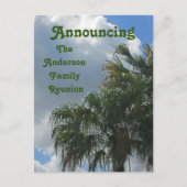 パームツリーズパラダイスファミリー懇親会発表 ポストカード (正面)