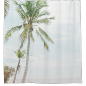 パームツリーズビーチドリーム2 #tropical シャワーカーテン (正面)