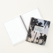 パームツリーズビーチハウスバケーションレンタルゲストブック ノートブック (内部)