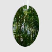 パームツリーズフォレストトロピカル自然 オーナメント (正面)