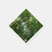 パームツリーズフォレストトロピカル自然 スタンダードカクテルナプキン (角)