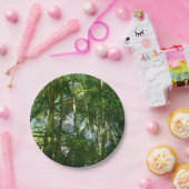 パームツリーズフォレストトロピカル自然 ペーパープレート (パーティー)