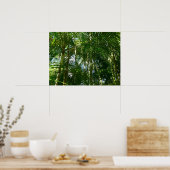 パームツリーズフォレストトロピカル自然 ポスター (キッチン)