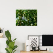 パームツリーズフォレストトロピカル自然 ポスター (ホームオフィス)