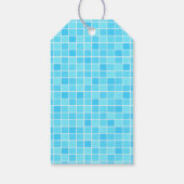 パームツリーズプールパーティーフラミンゴ ギフトタグ (裏面)