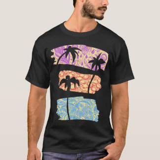 パームツリーズペイントブラシ Tシャツ