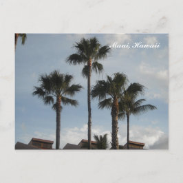 パームツリーズマウイハワイ ポストカード