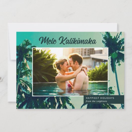 パームツリーズメレカリキマカ横写真 シーズンカード (正面)