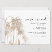 パームツリーズモービングホーム引っ越しました水彩 (正面)