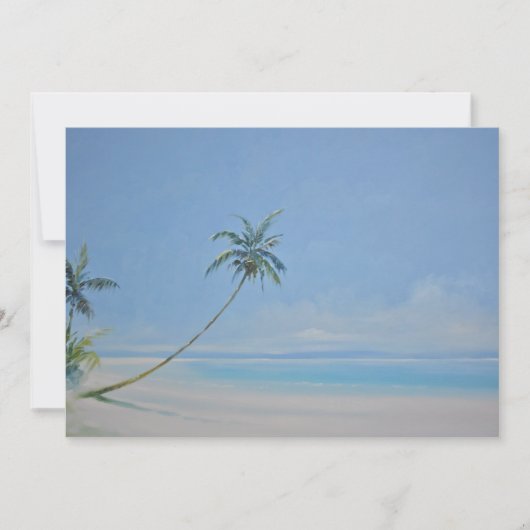 パームツリーズ招待状 招待状 (正面)