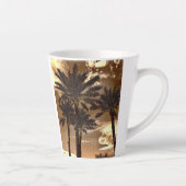 パームツリーズ·ドラマ カフェラテマグ (右)