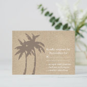 パームツリーズ&ビーチサンドRSVP 出欠カード (スタンド正面)
