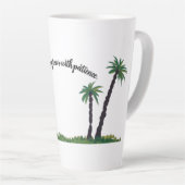 パームツリーセレニティマグ カフェラテマグ (右アングル)