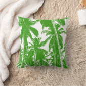 パームツリーデザイン クッション (ブランケット)