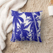 パームツリーデザイン クッション (ブランケット)