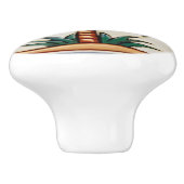 パームツリーデザートアイランドトロピカルビーチハウスデコール セラミックノブ (側面)