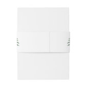 パームツリーデスティネーションウェディング 招待状ベリーバンド (裏面例)