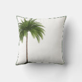 パームツリートロピカルヴィンテージエレガントパーソナル クッション (裏面)