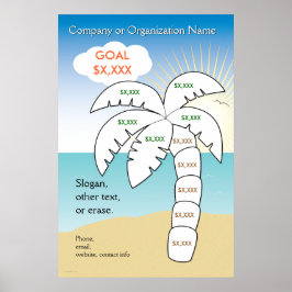 パームツリーバケーションターゲット ポスター