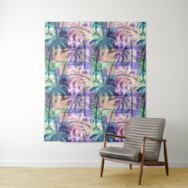 パームツリーパターンタペストリー タペストリー