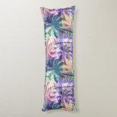 パームツリーパターン体枕 ボディピロー (裏面 (縦))