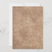 パームツリービーチカップルシャワー招待状 招待状 (裏面)