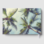 パームツリービーチハウスバケーションレンタルホームウェルカム ゲストブック (裏面)