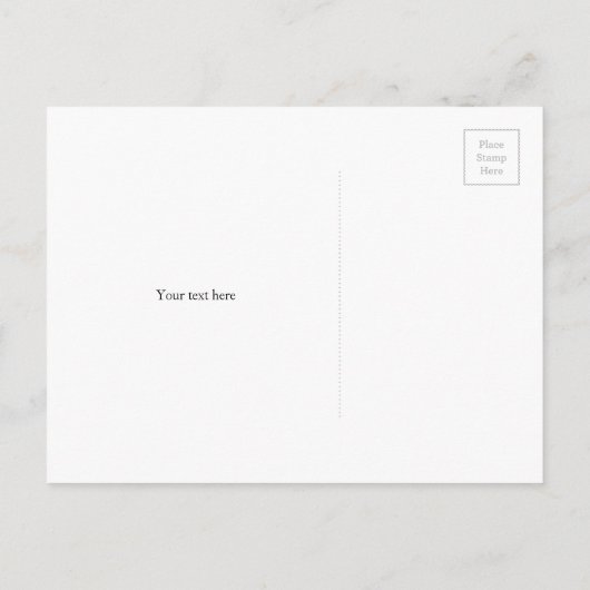 パームツリービーチ結婚式日付はがきを保存 案内ポストカード (裏面)