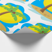 パームツリービーチ ラッピングペーパー