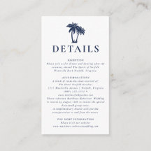 パームツリービーチ 航海 ネイビー 詳細 封筒