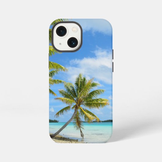 パームツリービーチiphoneケース iPhoneケース (裏面)