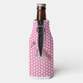 パームツリーピンクフラミンゴフラミンゴズカンボトル カッコいい ボトルクーラー (ボトル裏面)