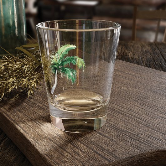 パームツリーファミリーバケーションカスタム ショットグラス