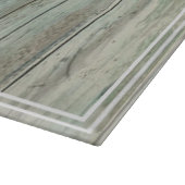 パームツリーファミリー名&年木素朴ビーチ カッティングボード (角)