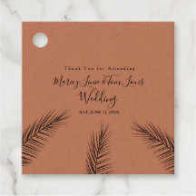 パームツリーフォイラージハンドドロー紙クラフト