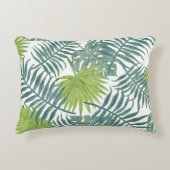 パームツリーフロンズ絵画ハワイアン アクセントクッション (正面)
