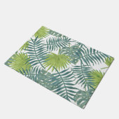 パームツリーフロンズ絵画ハワイアン ドアマット (アングル)