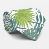 パームツリーフロンズ絵画ハワイアン ネクタイ (ロール)