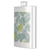 パームツリーフロンズ絵画ハワイアン フラスク (左)