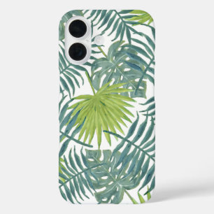 パームツリーフロンズ絵画ハワイアン iPhone 16ケース