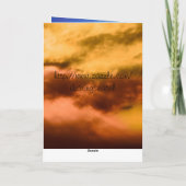 パームツリーブリーズ誕生日カード カード (裏面)