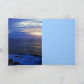 パームツリーブリーズ誕生日カード カード (内部)